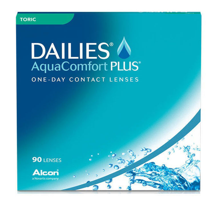 Picture of Alcon Dailies Aqua Comfort Plus Toric Αστιγματικοί / Μυωπίας-Υπερμετρωπίας Ημερήσιοι 90τμχ