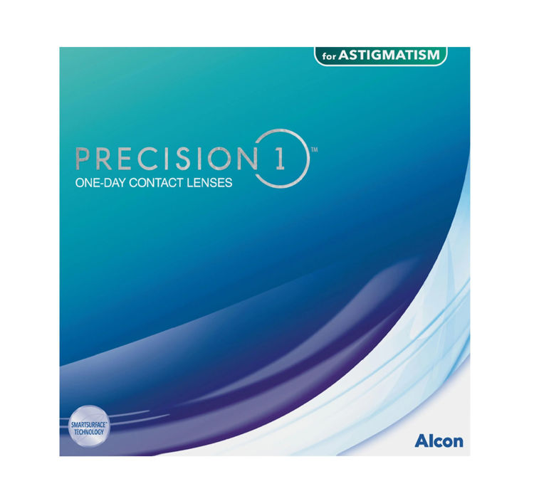 Picture of Alcon Precision1 for Astigmatism Αστιγματικοί / Μυωπίας-Υπερμετρωπίας Ημερήσιοι 90τμχ